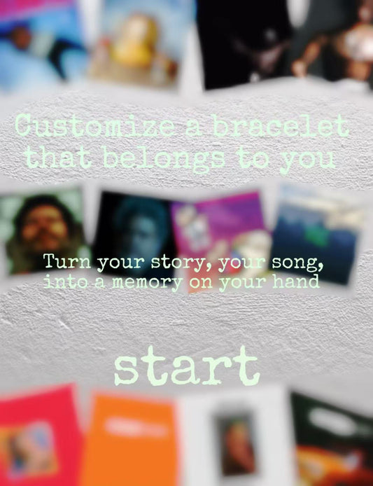 customise your bracelet